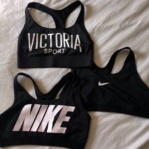 Black Sports Bras